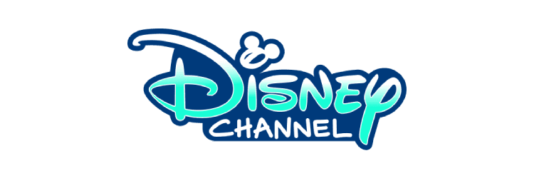 Home De afbeelding toont het logo van Disney Channel, met het woord "Disney" in een gestileerd blauwgroen lettertype met een klein silhouet van een Mickey Mouse-hoofd als punt boven de "i". Onder "Disney" staat het woord "CHANNEL" in het wit, allemaal tegen een donkerblauwe omtrek. Perfect voor degenen die IPTV Nederland gebruiken om hun favoriete shows te streamen.